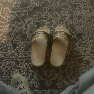 Gucci slides. Fairly new